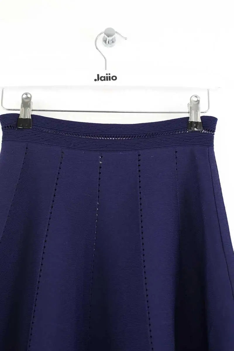 Mini jupe Sandro Bleu en Synthétique