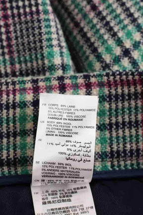 Mini jupe Sandro Multicolore en Laine