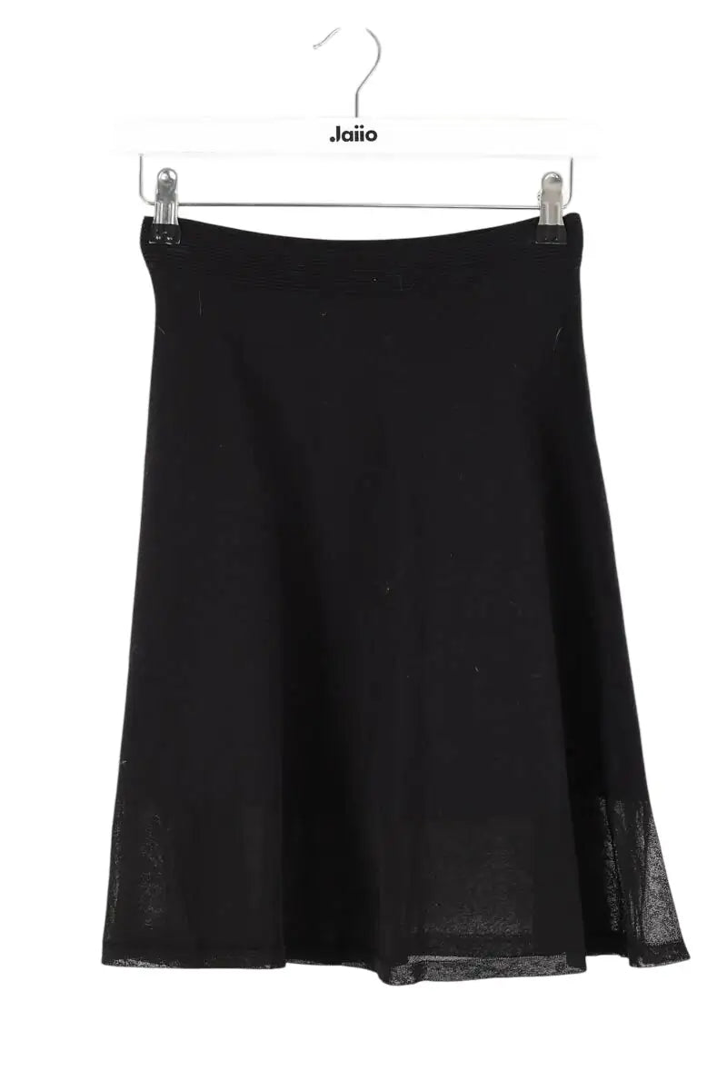 Mini jupe Sandro Noir en Coton, taille S - Seconde Main