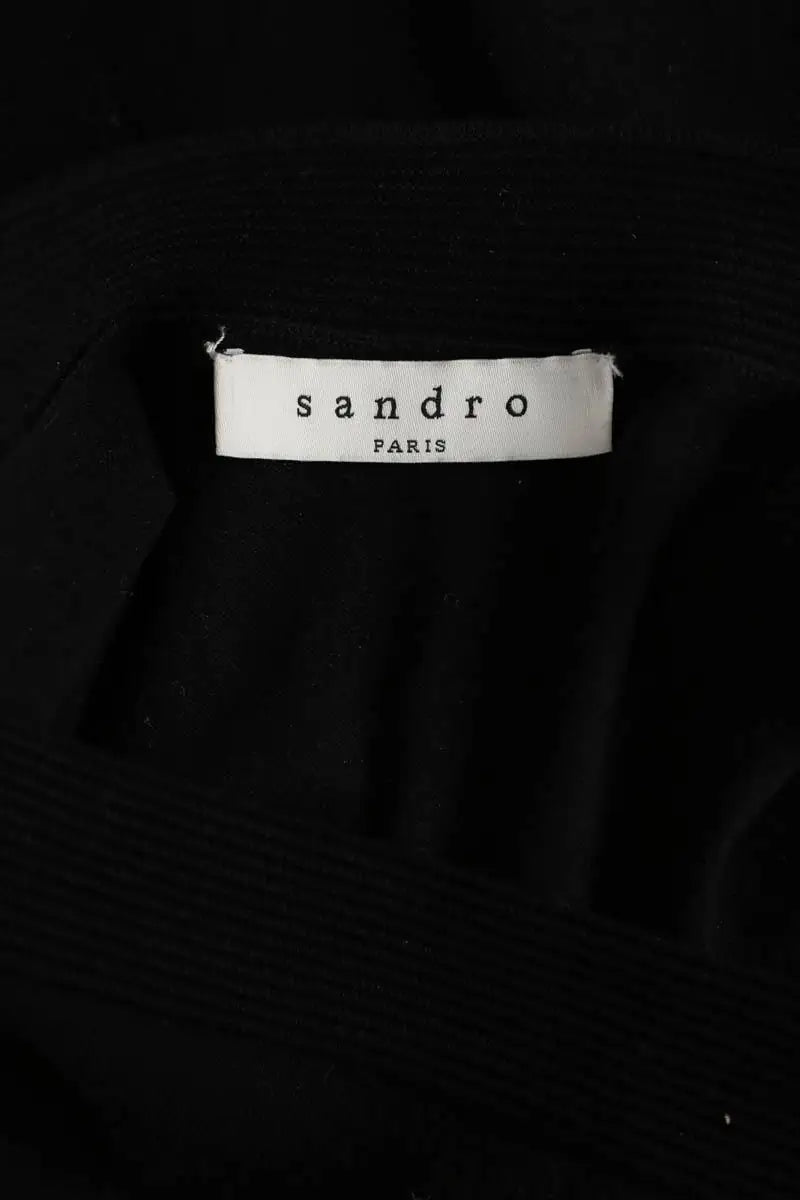 Mini jupe Sandro Noir en Coton