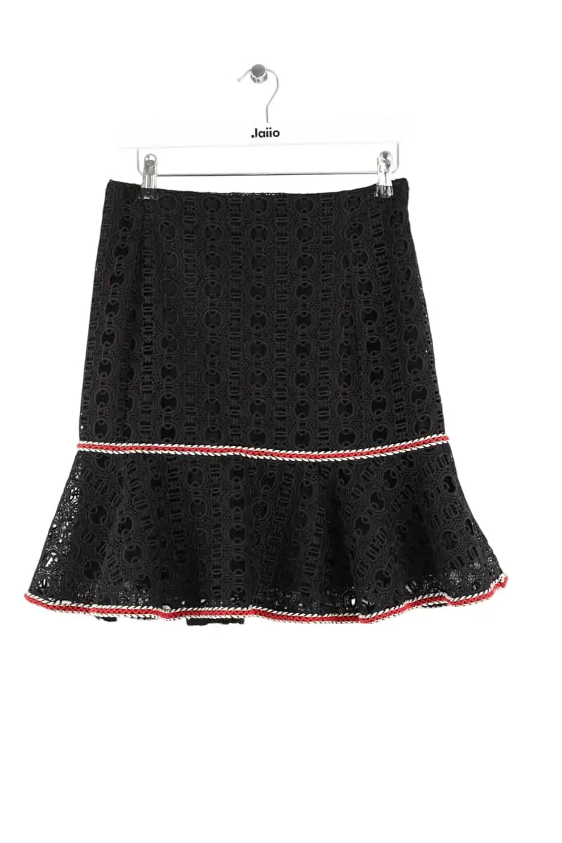 Mini jupe Sandro Noir en Polyester, taille M - Seconde Main