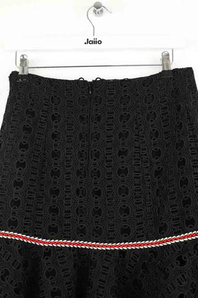 Mini jupe Sandro Noir en Polyester