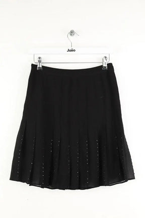 Mini jupe Sandro Noir en Polyester