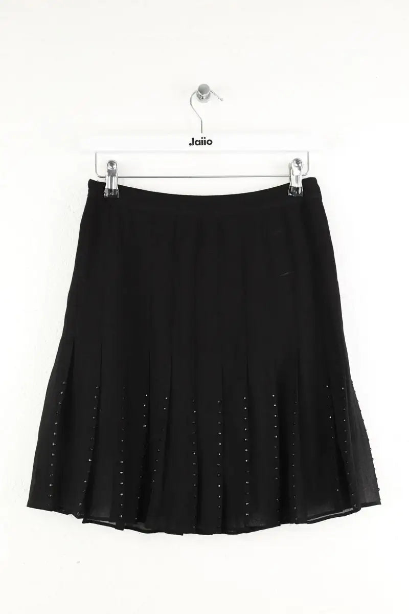 Mini jupe Sandro Noir en Polyester