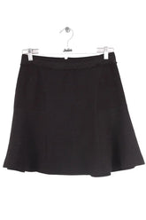 Mini jupe Sandro Noir en Synthétique, taille M - Seconde Main