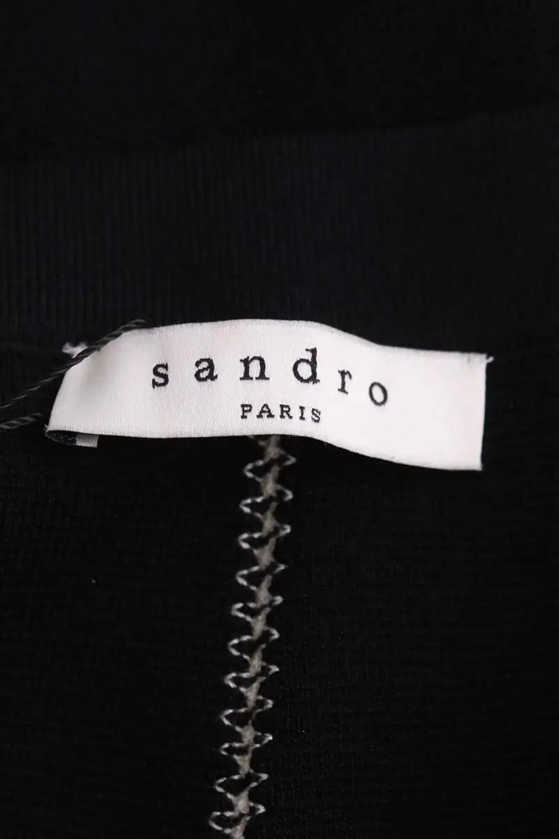 Mini jupe Sandro Noir en Synthétique