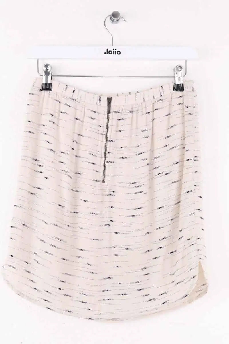 Mini jupe Sessun Iwo Ecru en Viscose