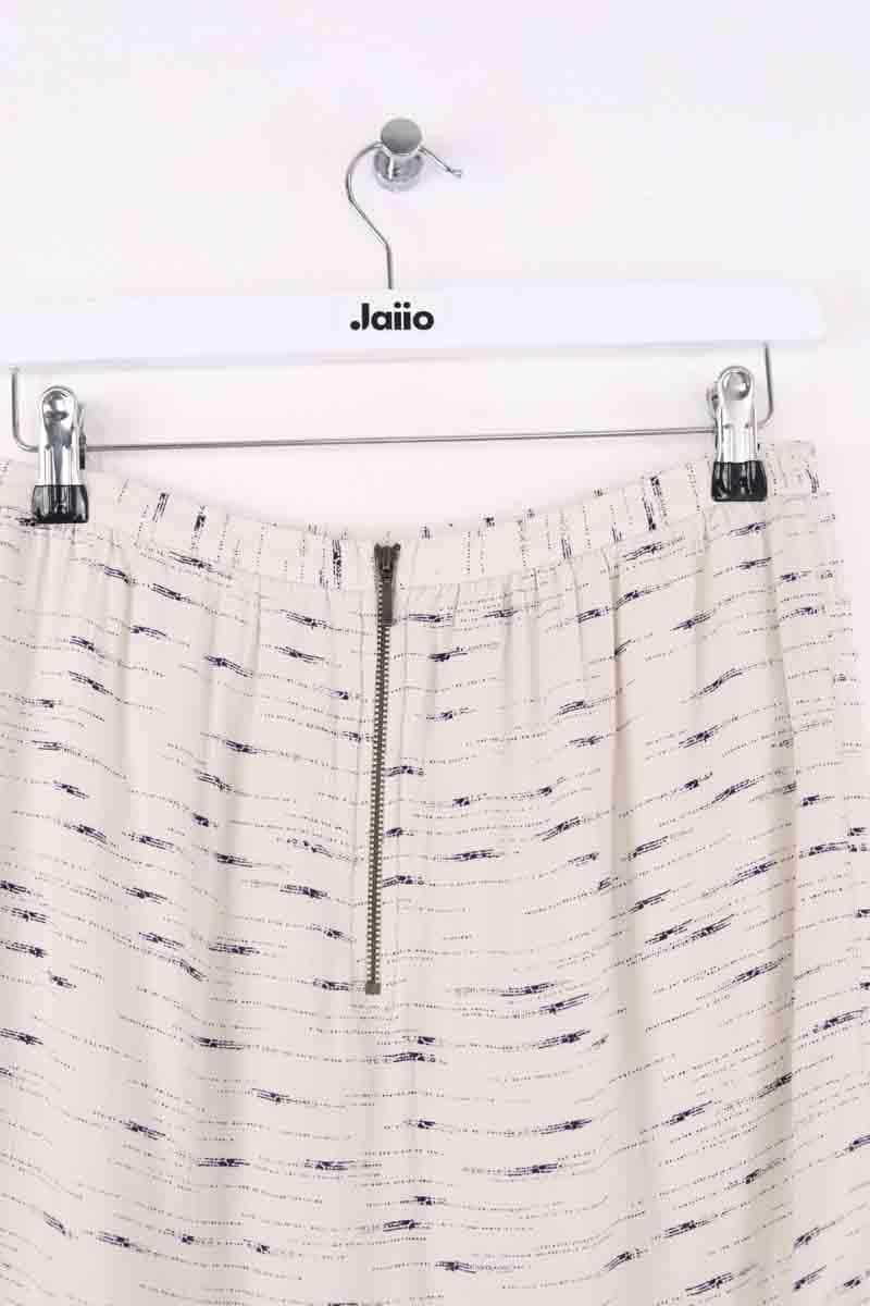 Mini jupe Sessun Iwo Ecru en Viscose