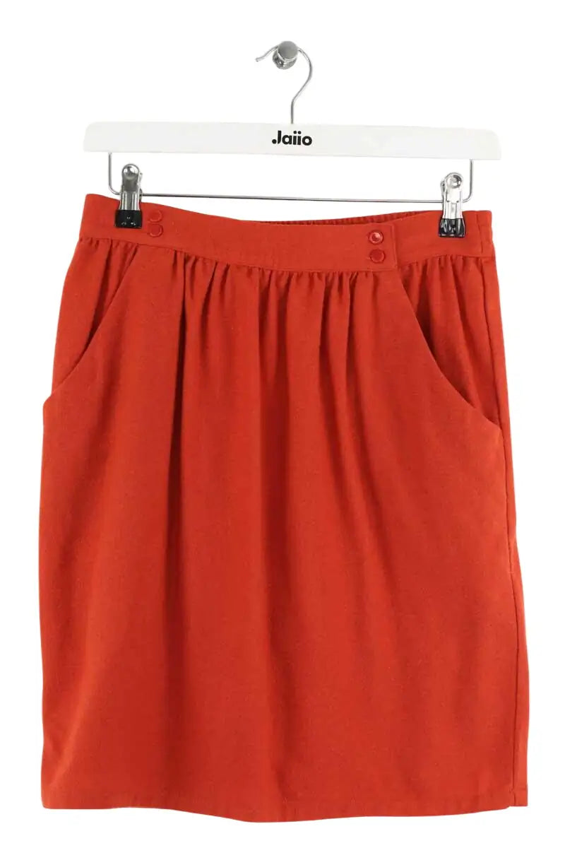Mini jupe Sessun Orange en Laine, taille XS - Seconde Main