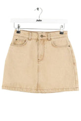 Mini jupe Sézane Beige en Coton, taille XS - Seconde Main