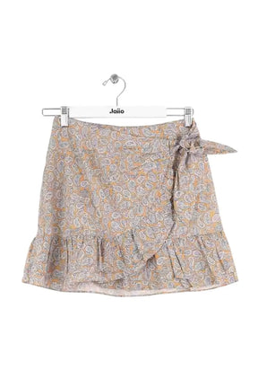 Mini jupe Sézane Beige en Coton, taille XS - Seconde Main