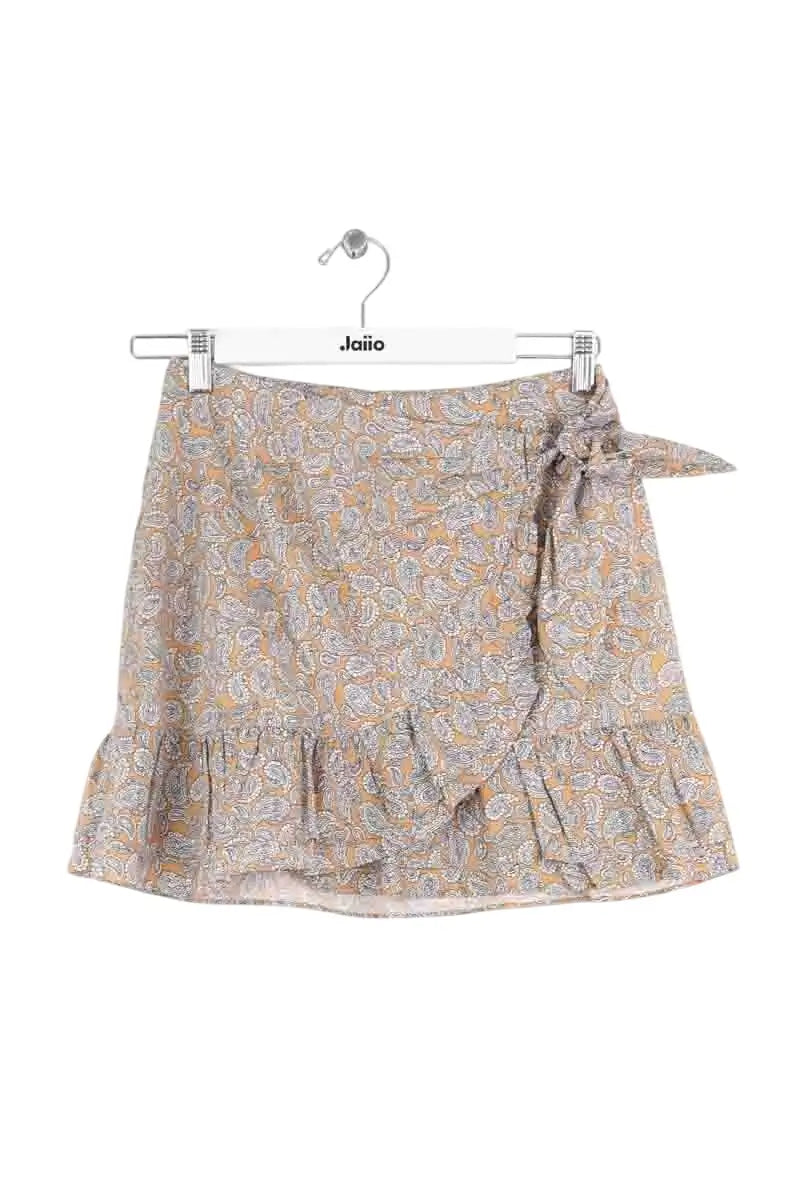 Mini jupe Sézane Beige en Coton, taille XS - Seconde Main