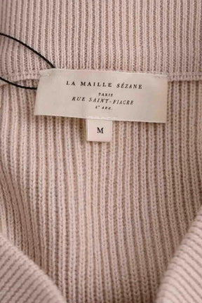 Mini jupe Sézane Beige en Laine