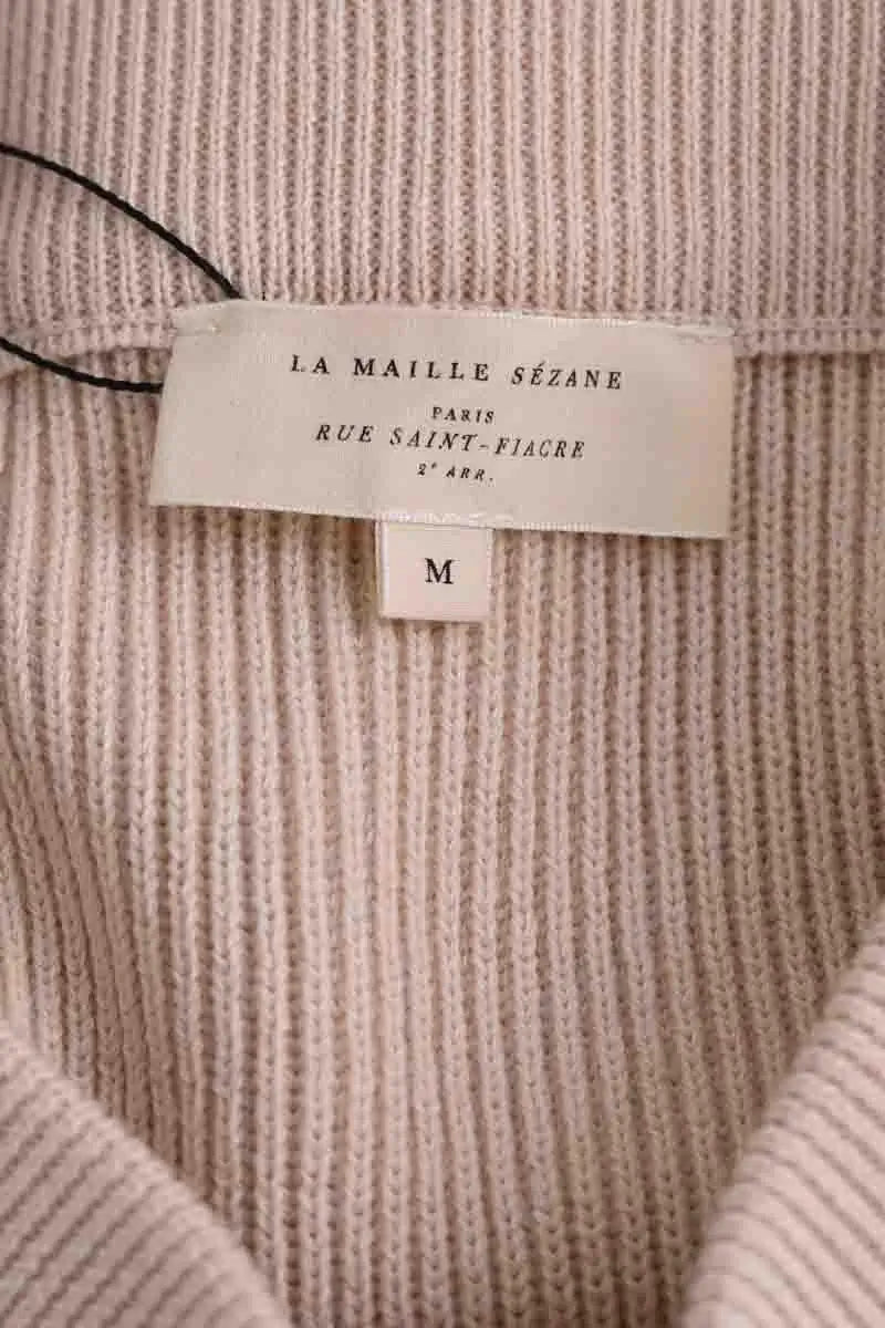 Mini jupe Sézane Beige en Laine