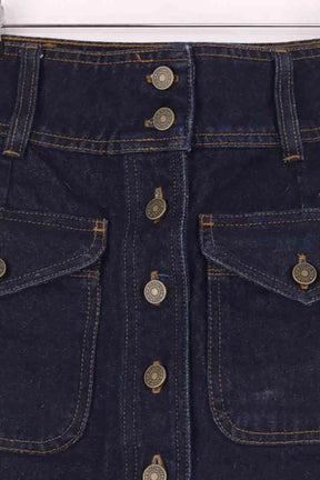 Mini jupe Sézane Bleu en Coton