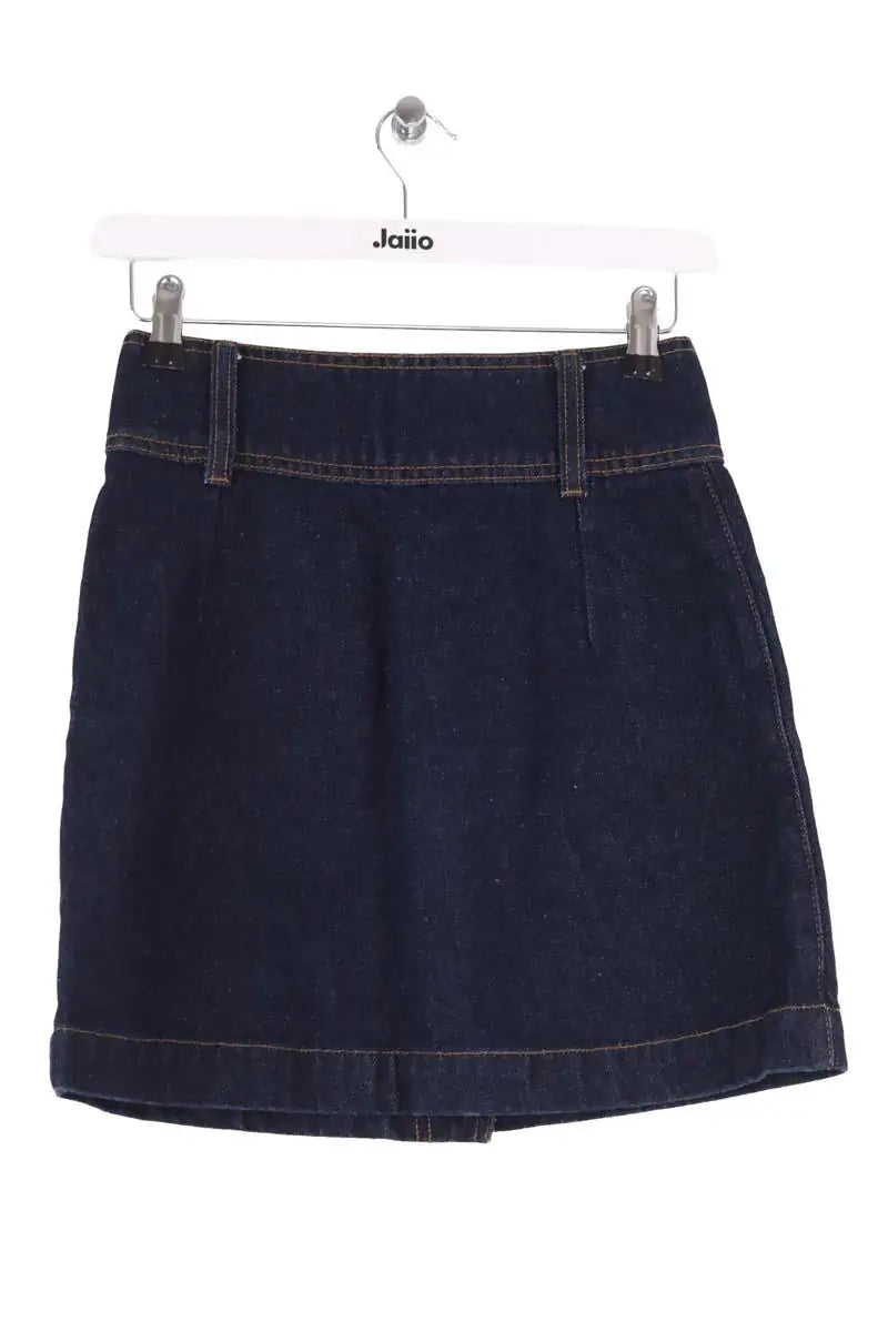 Mini jupe Sézane Bleu en Coton