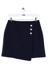 Mini jupe Sézane Bleu en Laine, taille M - Seconde Main