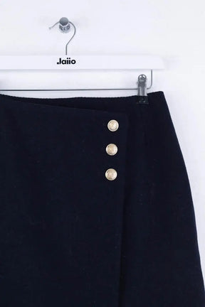 Mini jupe Sézane Bleu en Laine