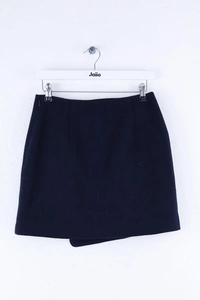 Mini jupe Sézane Bleu en Laine