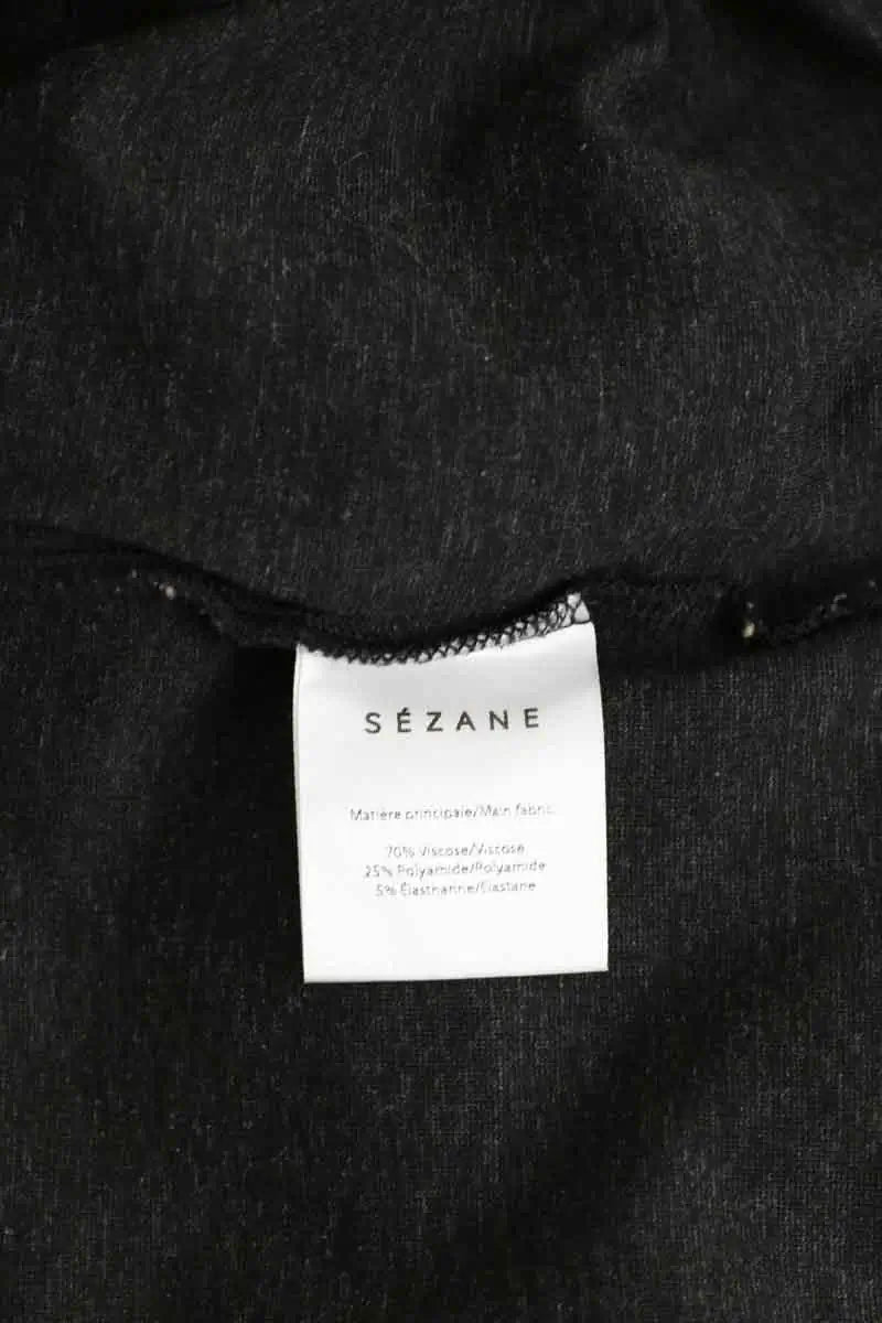 Mini jupe Sézane Gris en Coton