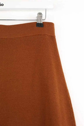 Mini jupe Sézane Marron en Laine