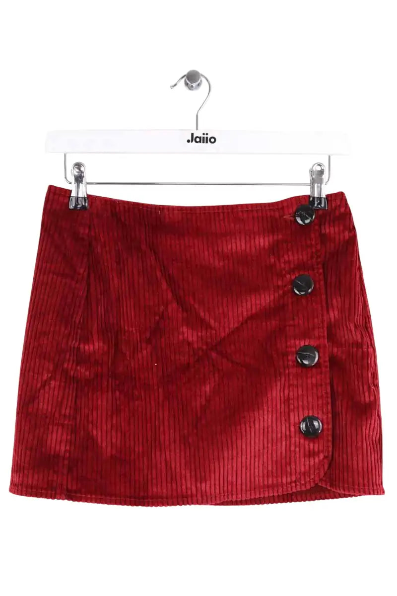 Mini jupe Sézane Rouge en Coton, taille XS - Seconde Main