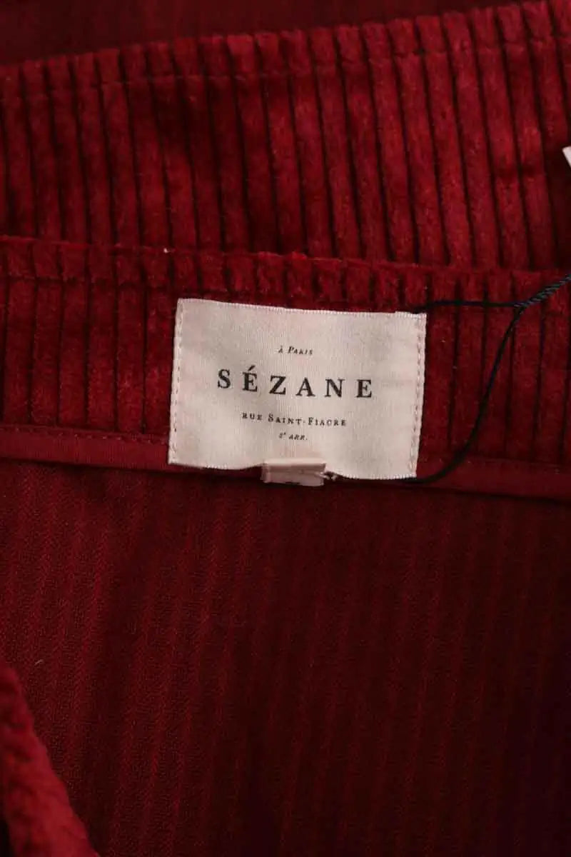 Mini jupe Sézane Rouge en Coton