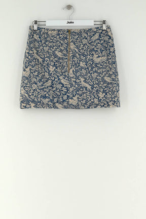 Mini jupe Soeur Bleu en Coton