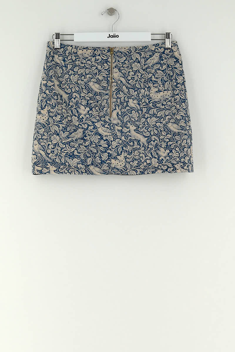 Mini jupe Soeur Bleu en Coton