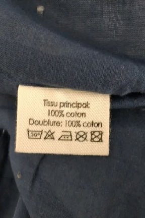 Mini jupe Soeur Bleu en Coton