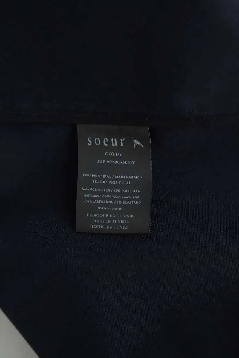 Mini jupe Soeur Marine en Polyester