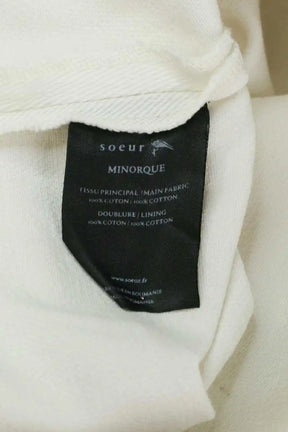 Mini jupe Soeur Minorque Blanc en Coton