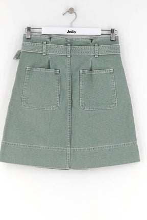 Mini jupe Soeur Vert en Coton