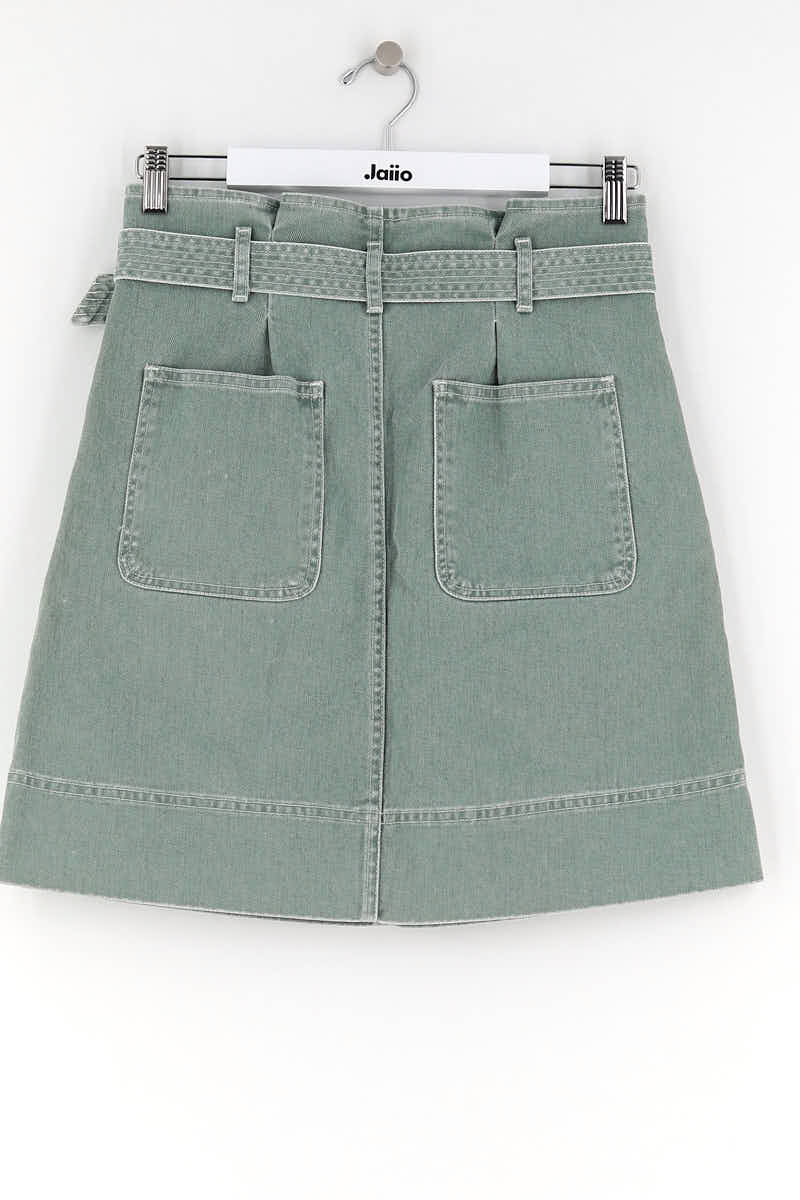 Mini jupe Soeur Vert en Coton