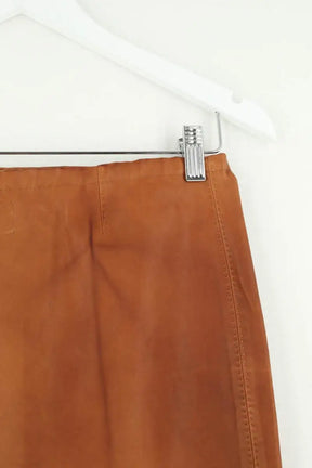 Mini jupe Stouls Camel en Cuir