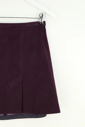 Mini jupe Stouls Violet en Daim