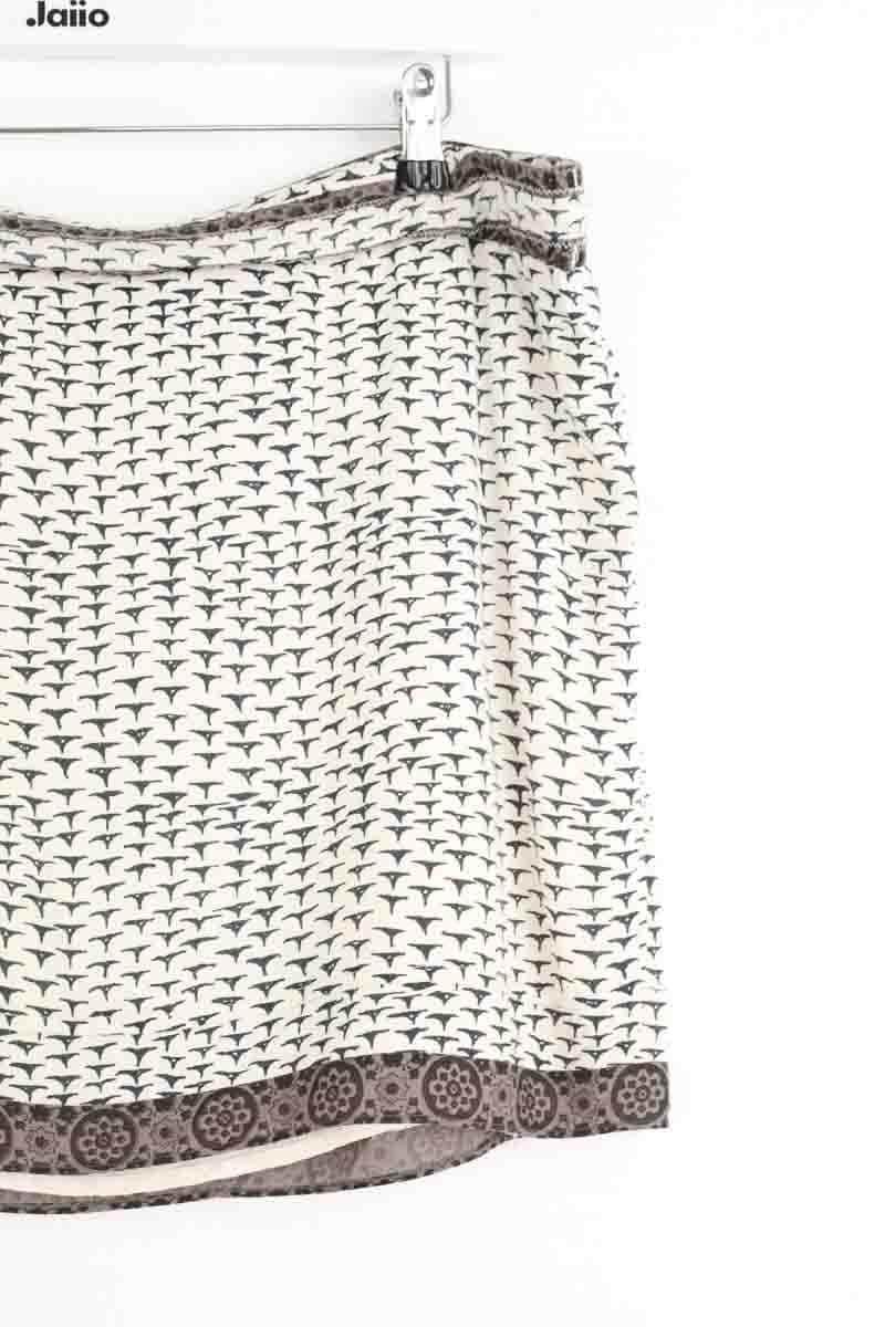Mini jupe Swildens Ecru en Viscose