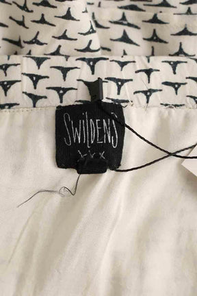 Mini jupe Swildens Ecru en Viscose