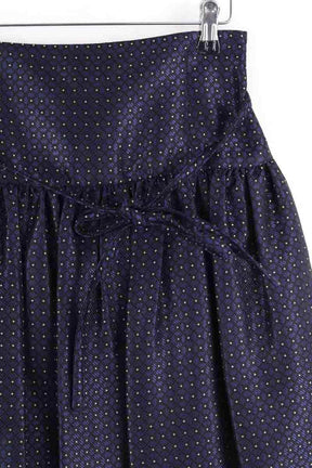 Mini jupe Tara Jarmon Marine en Coton