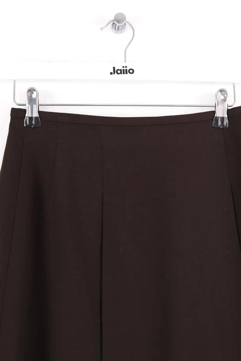 Mini jupe Tara Jarmon Marron en Synthétique