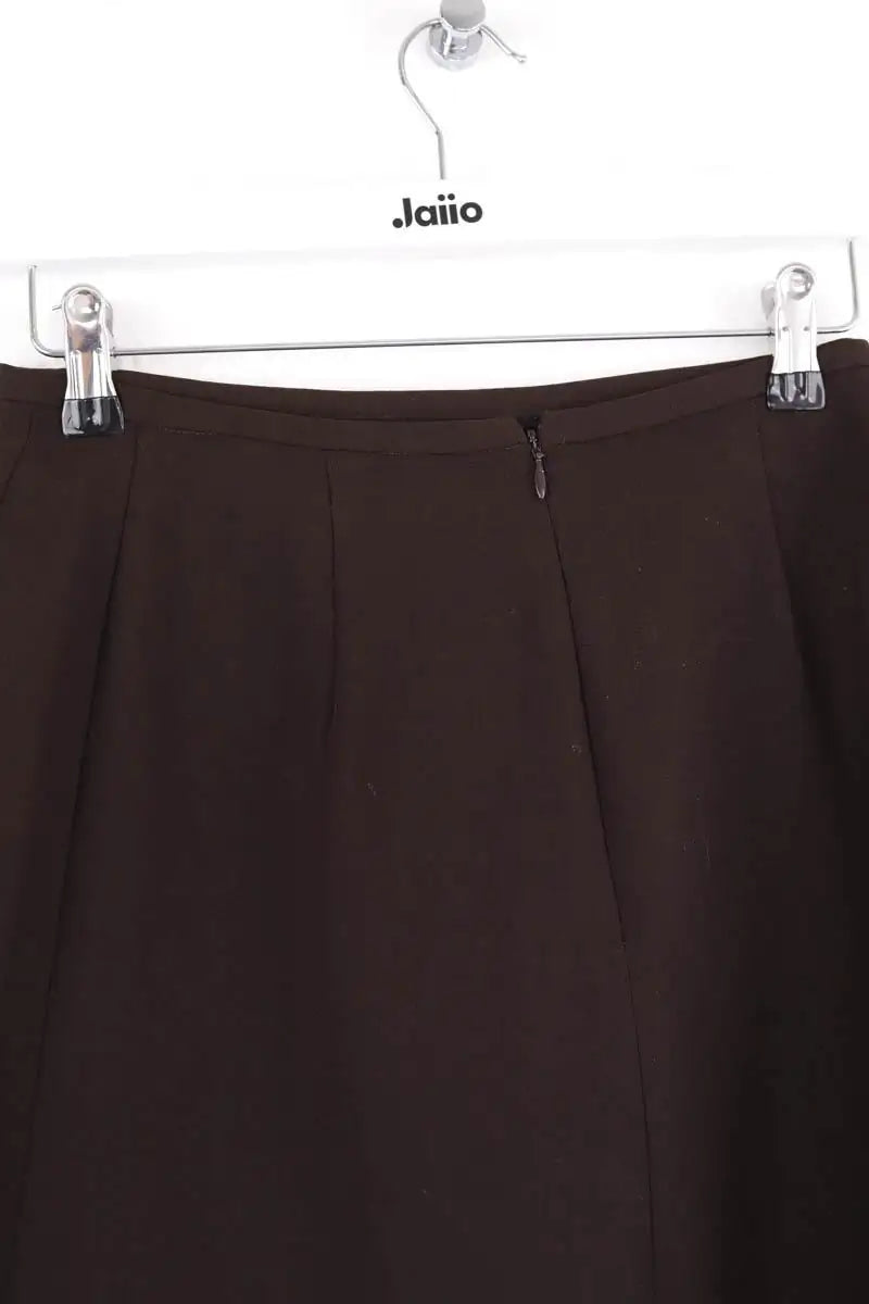 Mini jupe Tara Jarmon Marron en Synthétique