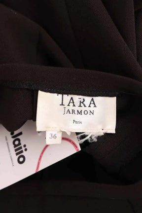 Mini jupe Tara Jarmon Marron en Synthétique