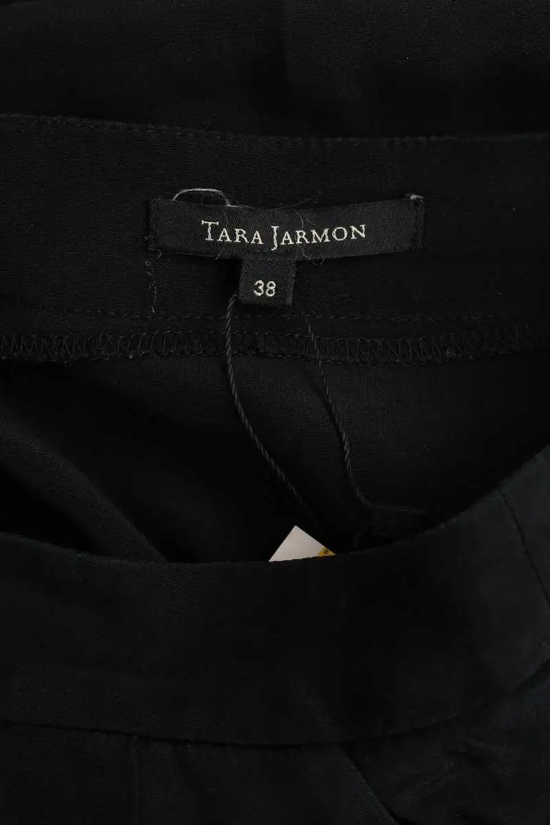 Mini jupe Tara Jarmon Noir en Soie