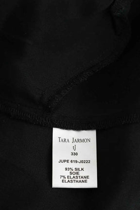 Mini jupe Tara Jarmon Noir en Soie