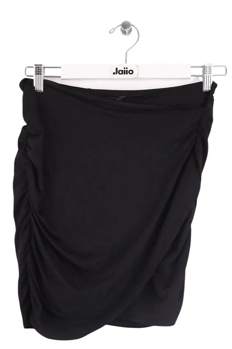 Mini jupe Tara Jarmon Noir en Viscose, taille XL - Seconde Main