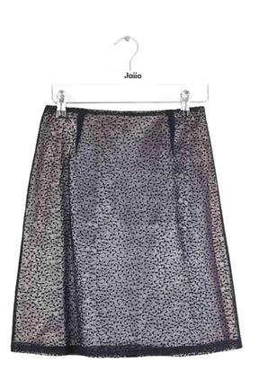 Mini jupe Tara Jarmon Pino Noir en Synthétique, taille S - Seconde Main