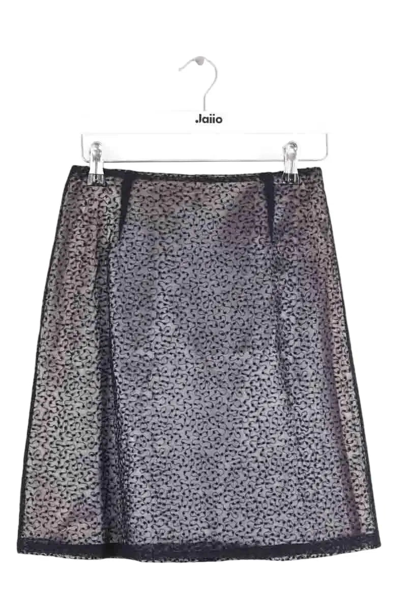 Mini jupe Tara Jarmon Pino Noir en Synthétique, taille S - Seconde Main