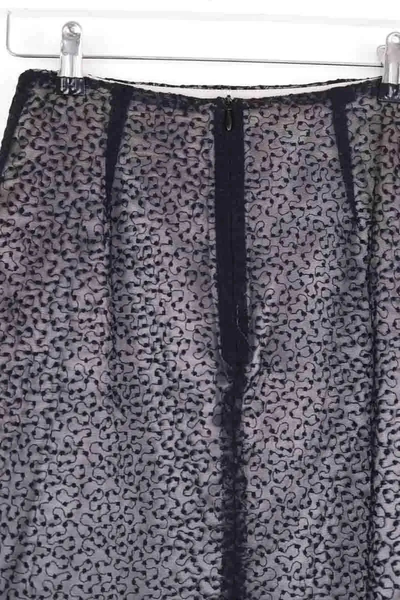 Mini jupe Tara Jarmon Pino Noir en Synthétique