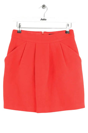 Mini jupe Tara Jarmon Rouge en Laine, taille M - Seconde Main
