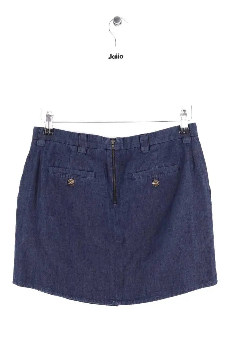 Mini jupe The Kooples Marine en Coton